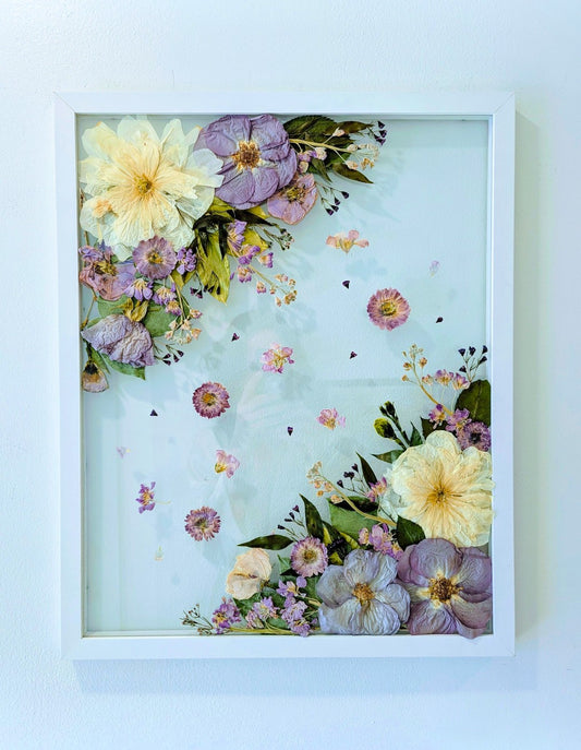 16x20 white floating frame